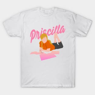 Cailee Spaeny priscilla movie film 2023 graphic design T-Shirt